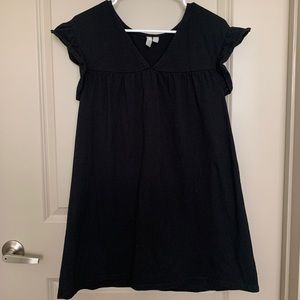 ASOS Black Babydoll Mini Dress 0